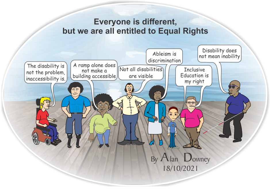 Everyone is different, but we are all entitled to Equal Rights